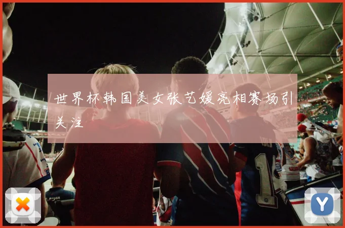 世界杯韩国美女张艺媛亮相赛场引关注